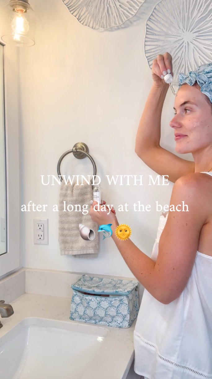 Instagram post by @haleighkhenderson for Jacaranda Living. Caption reads: from beach straight to my @jacarandaliving faves....