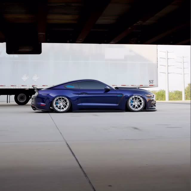 Instagram post by @ollies_s550 for Street Aero. Caption reads: Thinking it might be time for a change… Should I....