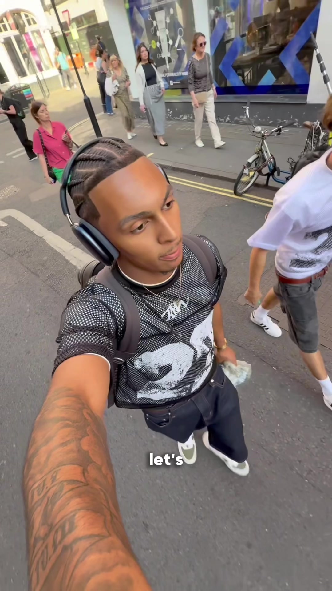 TikTok post by @crwnmason for Instax. Caption reads: AD Spend a day with me and the @Instax WIDE Evo....