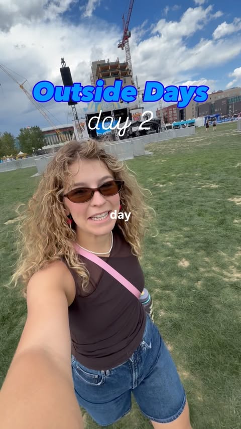 Instagram post by @outsidemagazine for REI. Caption reads: [...] to see what Day 3 has in store. 🌲⛰️✨ @rei....