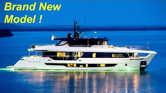 YouTube post by @AQUAHOLIC for Garmin. Caption reads: $10 Million Superyacht Tour : Majesty 100 Terrace.