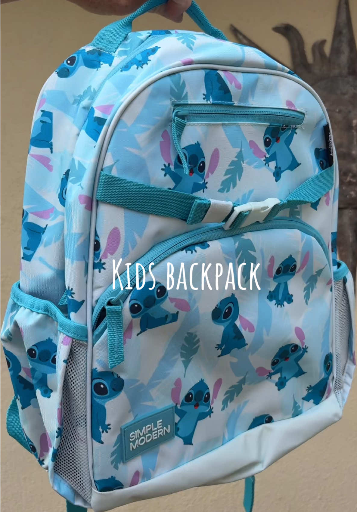 TikTok post by @jaydee.lauren for Simple Modern. Caption reads: @Simple Modern cutest kids backpacks for [...].