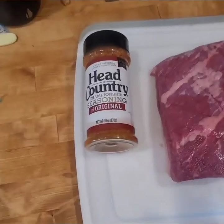 Instagram post by @thebbqhead for Dalstrong. Caption reads: [...] #bbqrecipes #traeger #traegergrills....
