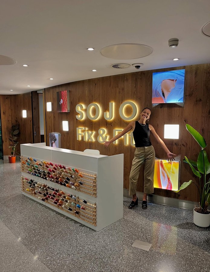 Instagram post by @josephine__philips for Westfield London. Caption reads: [...] working together I didn’t know that....