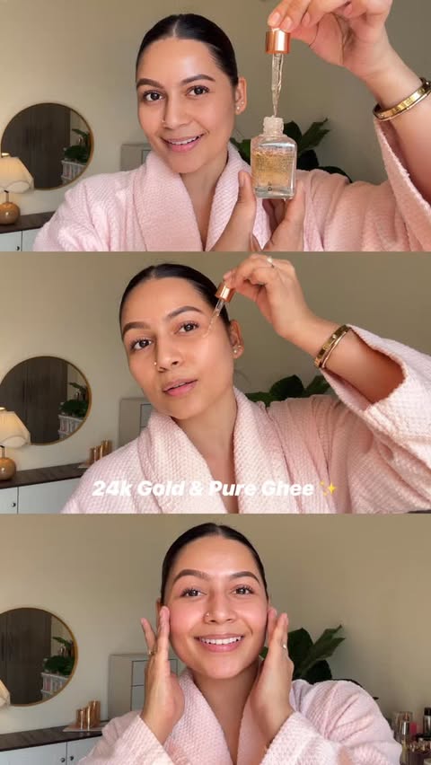 Instagram post by @ritu.singh27 for Just Herbs. Caption reads: Glowy, nourished, baby-soft skin… all thanks to a....