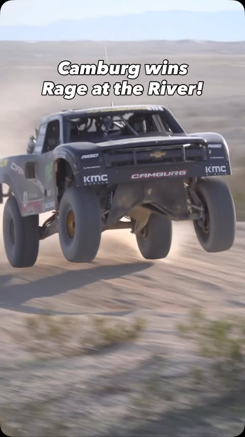 Instagram post by @kylejergensen for Rugged Radios. Caption reads: Camburg wins at Rage!

We are stoked to win both....