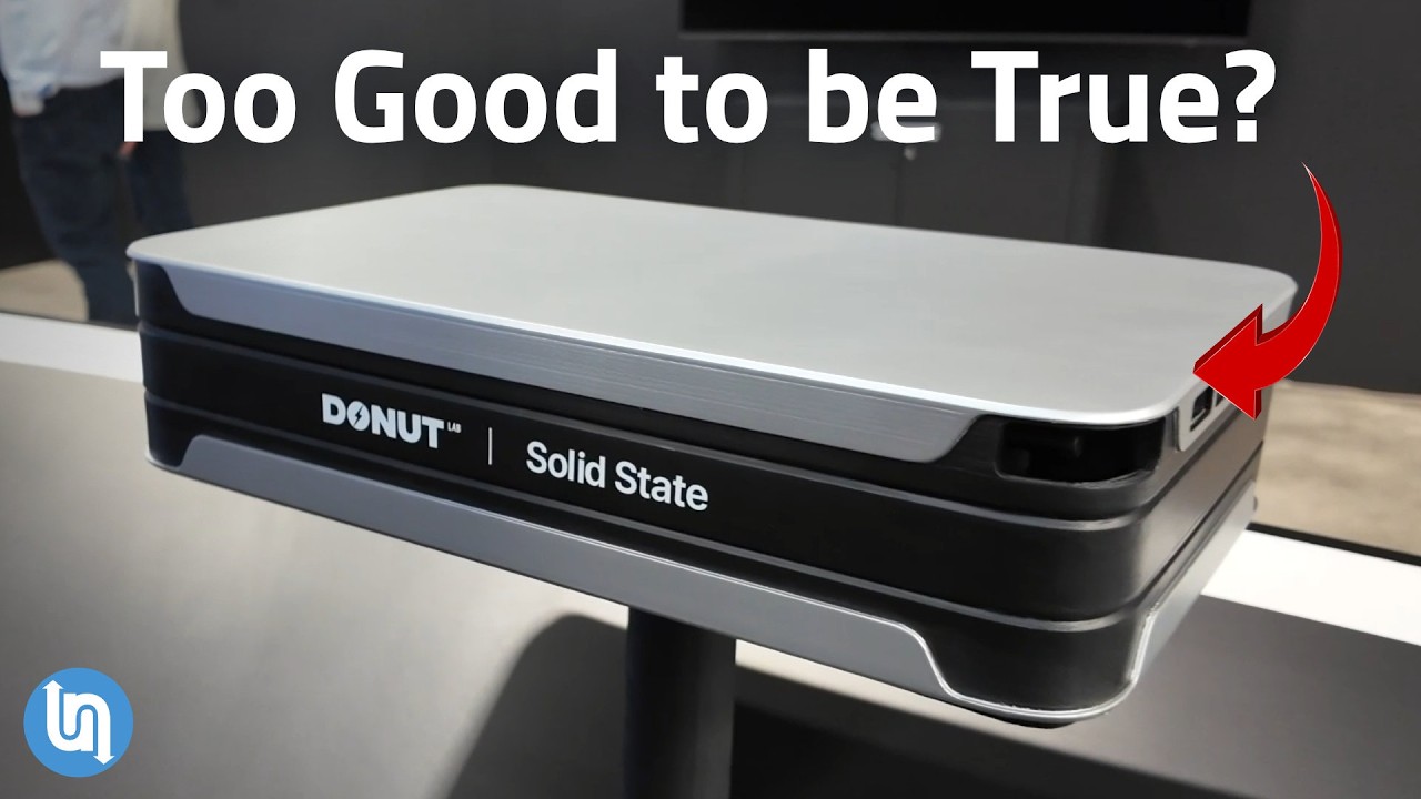 YouTube post by @UndecidedMF for vidIQ. Caption reads: The Most Controversial Battery at CES 2026.