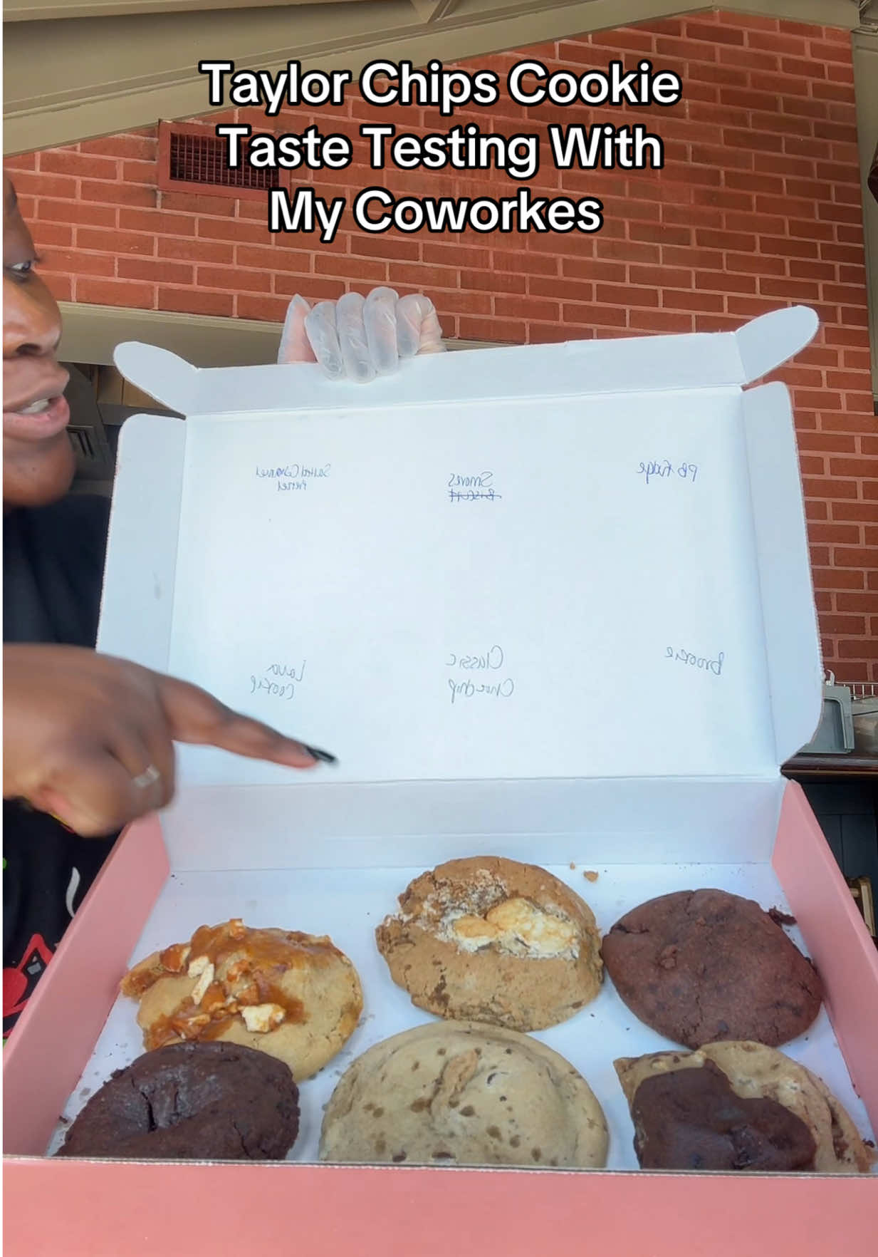 TikTok post by @kellysjb for Taylor Chip. Caption reads: Everyone was obsessed with these!! @Taylor Chip....