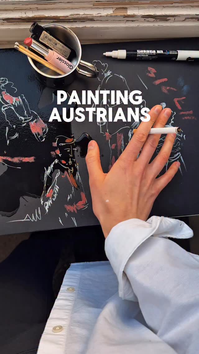 Instagram post by @girlisthissilk for Glossier. Caption reads: messy but great with @glossier.