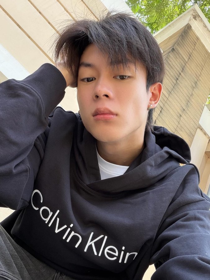 Instagram post by @new_chayapak for Calvin Klein. Caption reads: Do you have your Calvins on?....