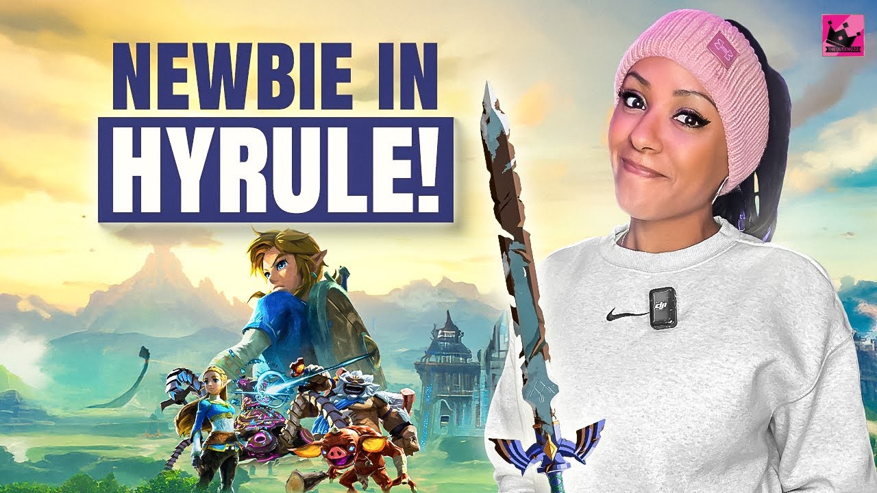 YouTube post by @thequeeng2282 for TeePublic. Caption reads: 😌 Why I’m Glad I Waited 8 Years to Play Breath of....