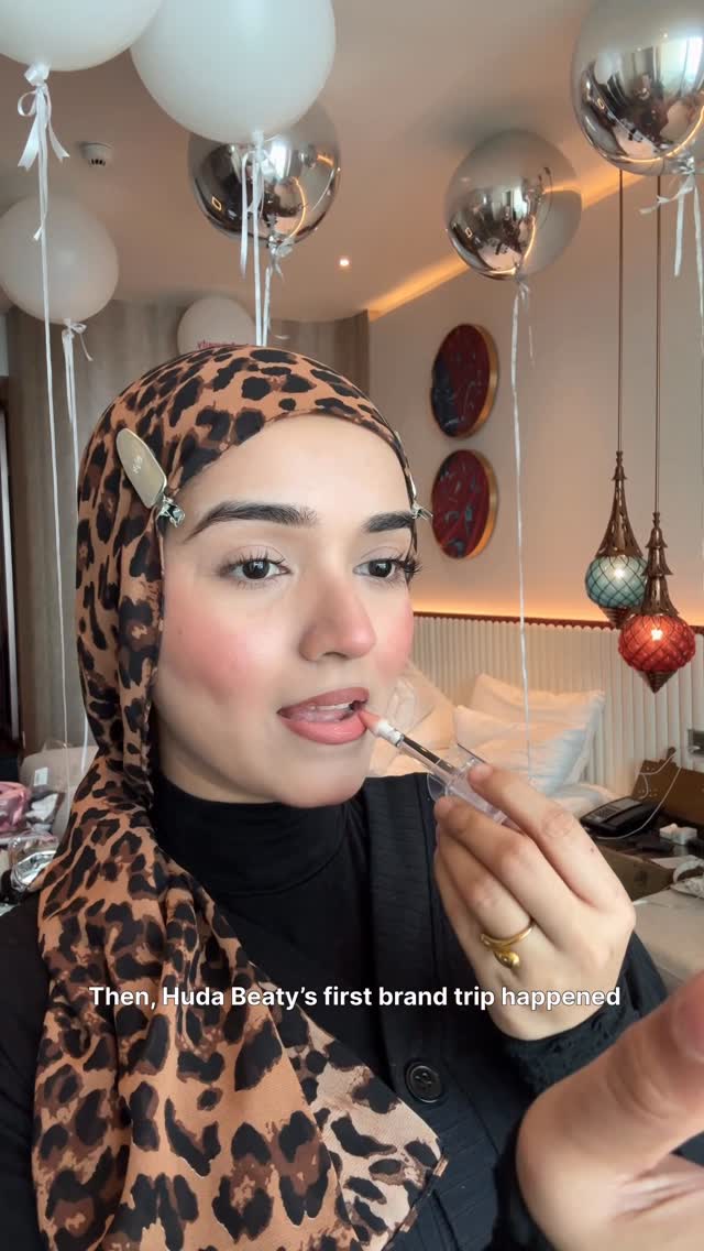 Instagram post by @_hadha.ana_ for Huda Beauty. Caption reads: Alhamdulillah for everything!🤍
@hudabeauty....