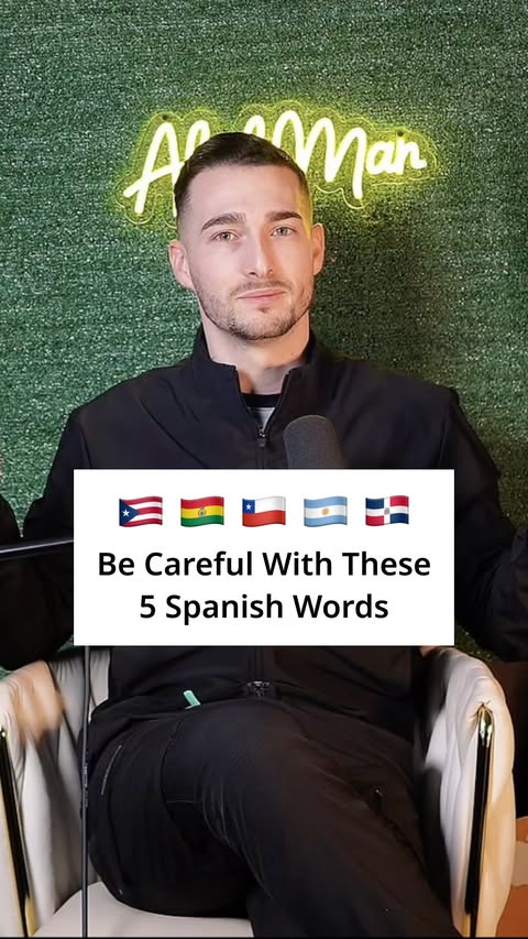 Instagram post by @abelman_usa for Rosetta Stone. Caption reads: Have you heard these 5 #Spanish words: bicho,....