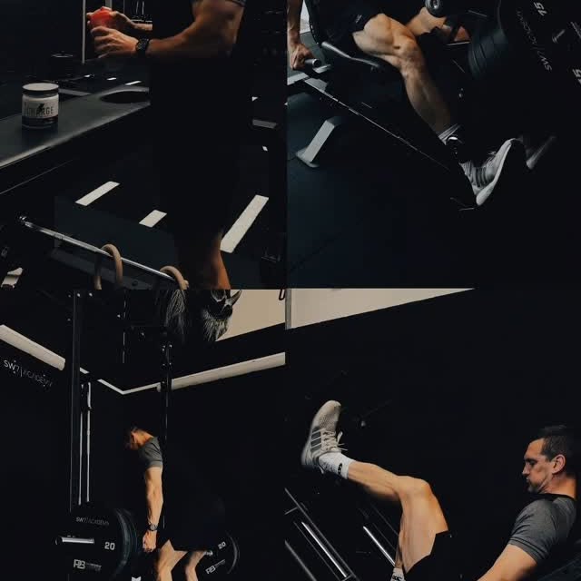 Instagram post by @sw7academy for PhD Nutrition. Caption reads: Leg Day - Rugby Performance Plan. Fuelled by....