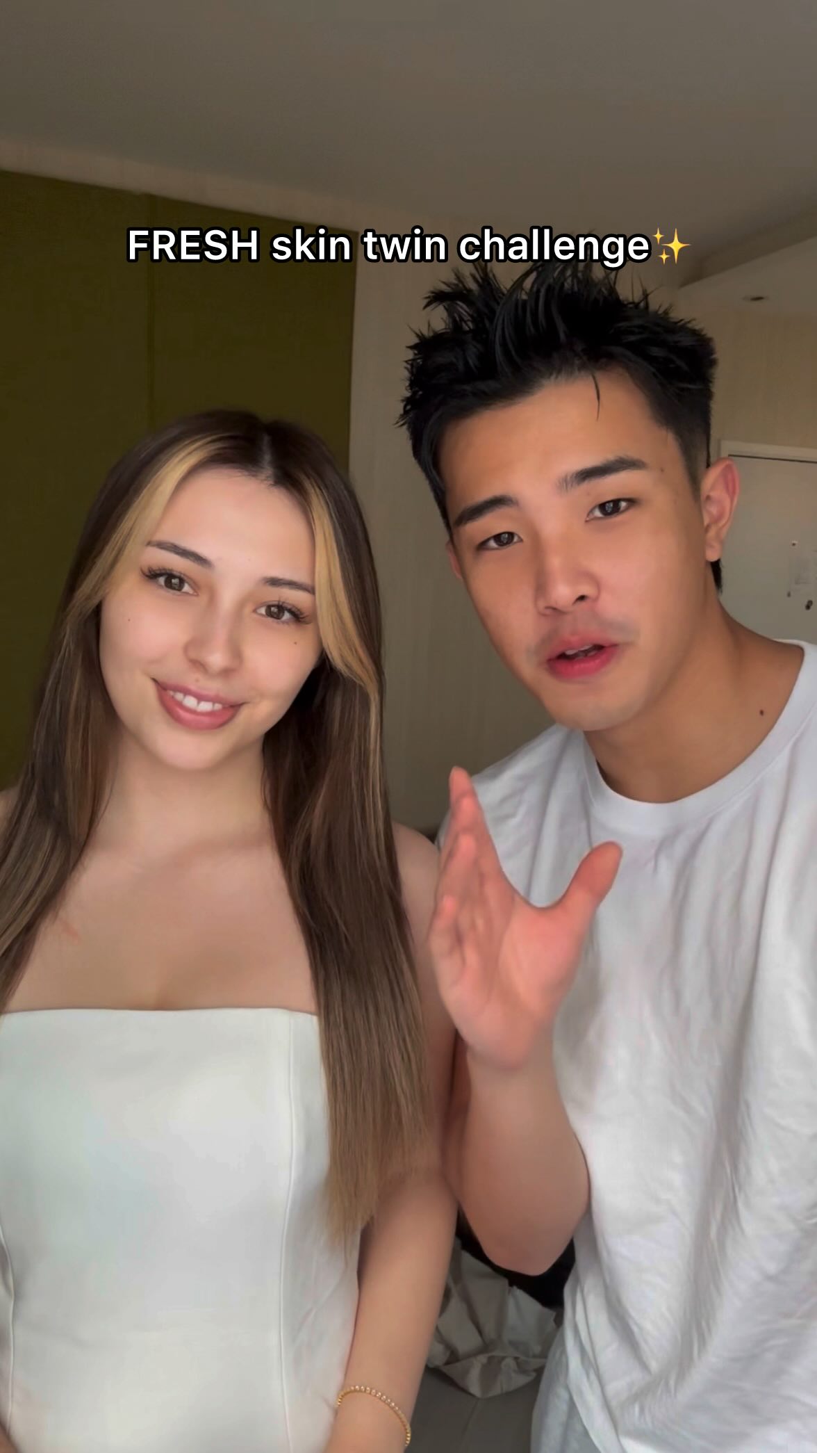 Instagram post by @raexlaw for Fresh. Caption reads: Grab your bestie and shake up your skincare....