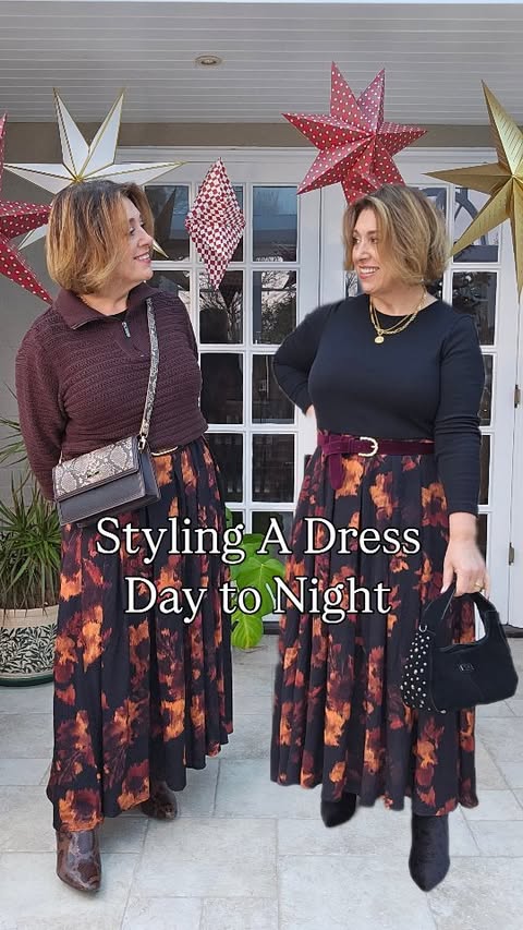 Instagram post by @dressedtothemax for Saint and Sofia. Caption reads: The Renee dress from @saintandsofia is so easy to....