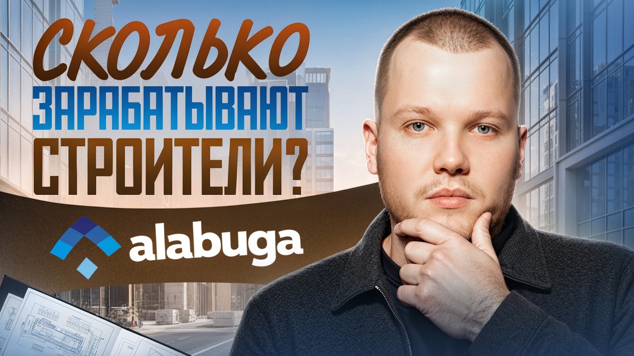 YouTube post by @Justmakebusinessegor for Музей Восстания Машин Москва. Caption reads: How to Start a Construction Business? [...].