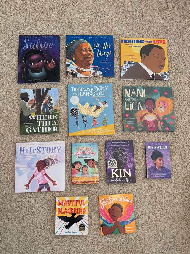 Instagram post by @bookclubwithkatelyn for Simon & Schuster. Caption reads: ✨Book Mail Monday✨ Thank you to @simonkids....