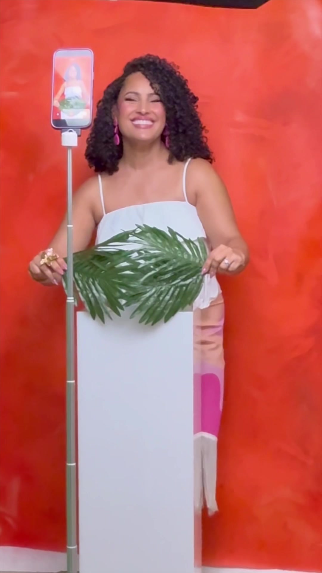 TikTok post by @cookingconomi for OFRA Cosmetics. Caption reads: New @OFRA Cosmetics, LLC collab.. #comingsoon 👀👀.