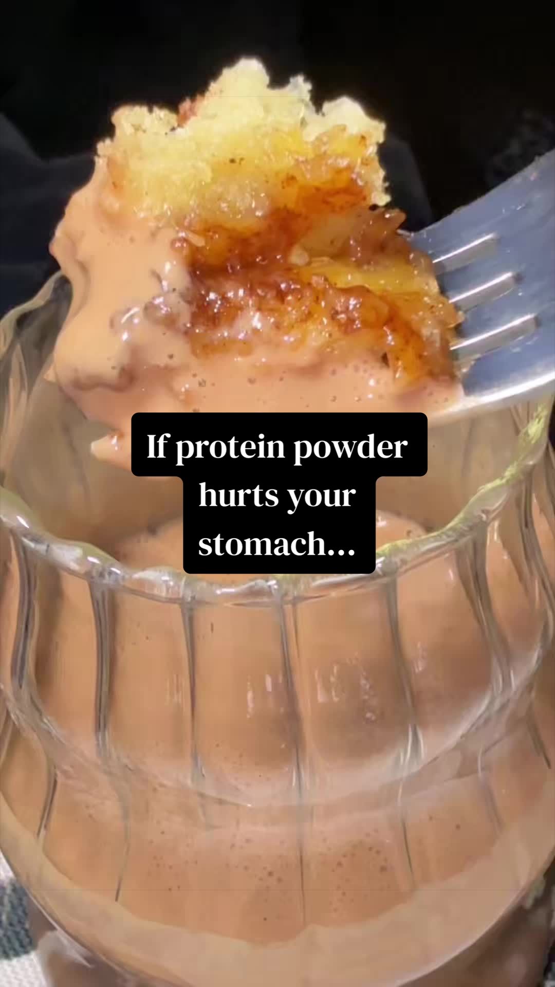 TikTok post by @ugcenchantress for Wellious. Caption reads: [...] this no whey, plantbased option by Wellious....