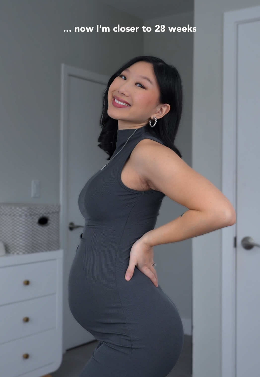 TikTok post by @vivacious.honey for LTK. Caption reads: [...] 👋 where is time flying? 🥹 Outfit on my....