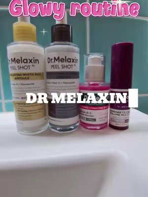 TikTok post by @nynyh_rak for Dr Melaxin. Caption reads: [...] @YesStyle x @Dr.Melaxin 🤍 #drmelaxin....