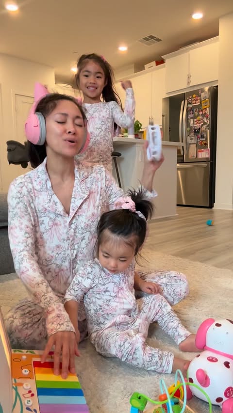 Instagram post by @miss_guevara for Posh Peanut. Caption reads: [...] Coachella to my kids 🎉🥳🪩💃 . .....
