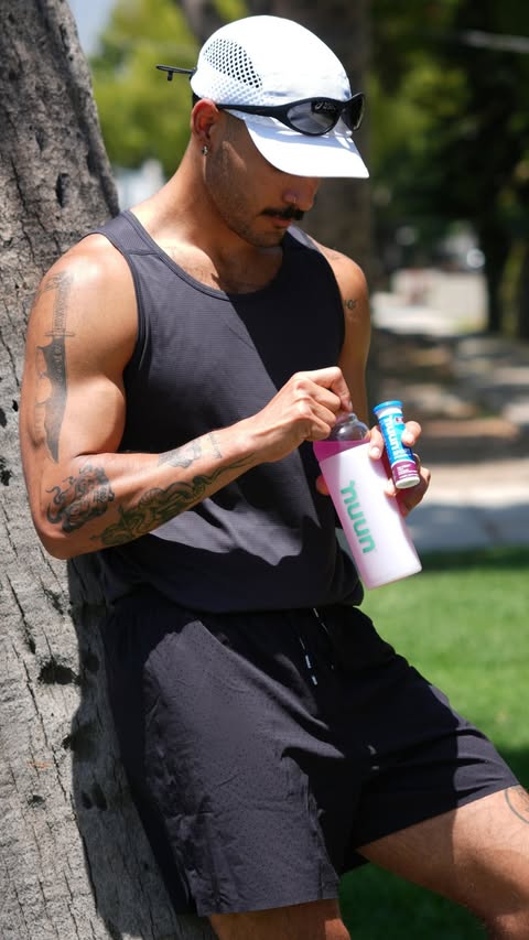 Instagram post by @isaacb.rich for Nuun Hydration. Caption reads: #NuunPartner I’m partnering with @nuunhydration to....