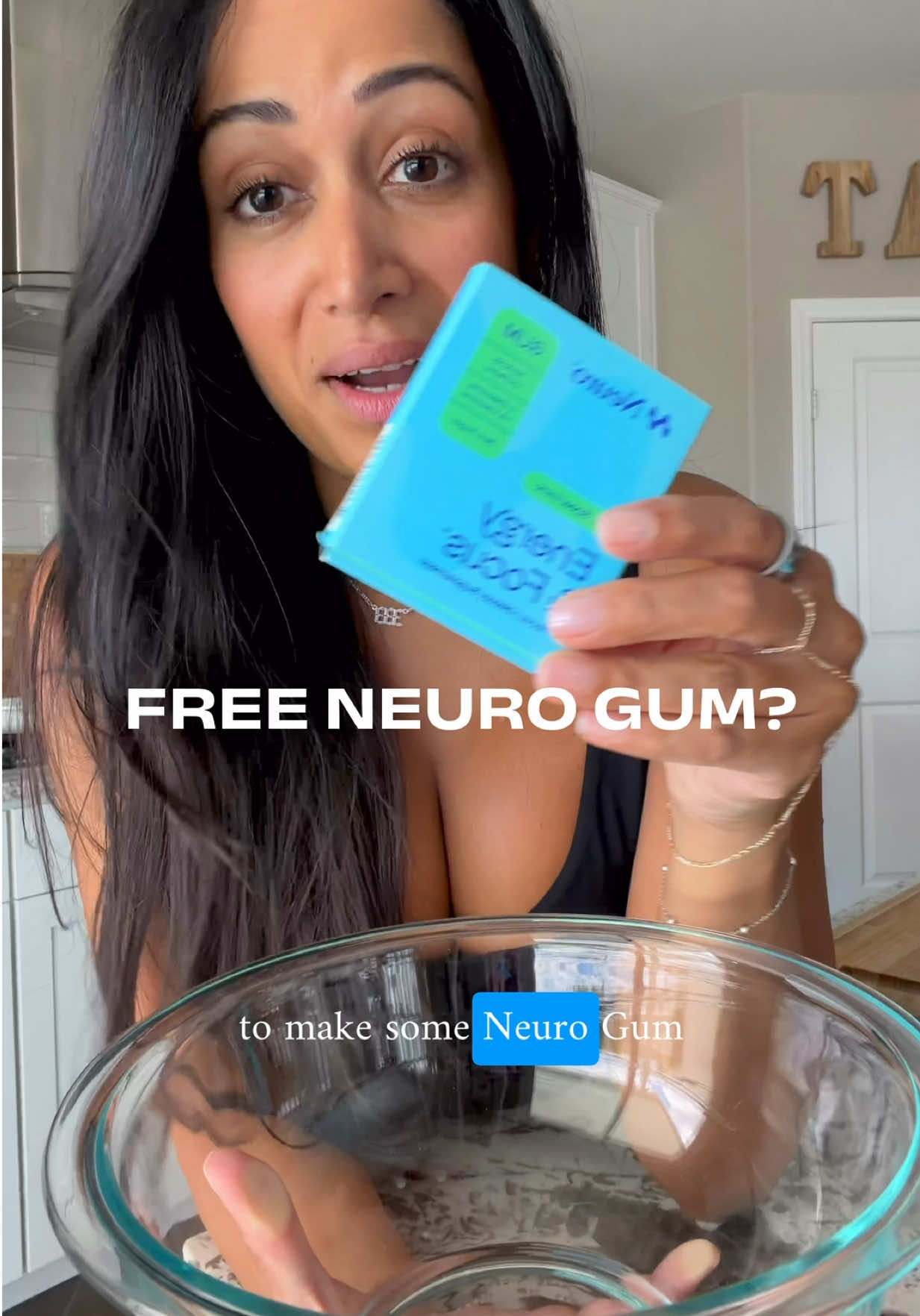 TikTok post by @socialsami for Neuro. Caption reads: [...] for the caffeine… but here we are. 😅 @Neuro....