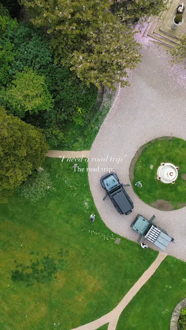 Instagram post by @indiakatona for Jeep. Caption reads: Nothing quite like a rainy trip in the @jeep_uk in....