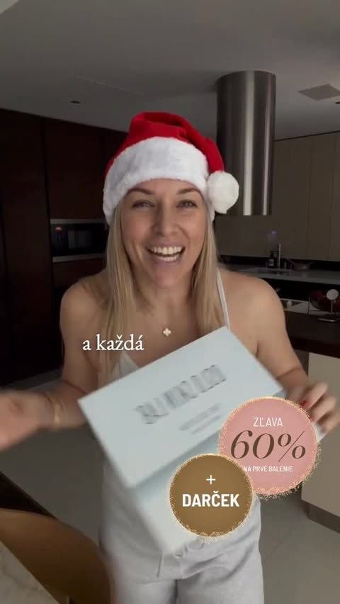 Instagram post by @domicibulkova for Oslo Skin Lab. Caption reads: Este stihate delivery do vianoc a v tejto akcii to....