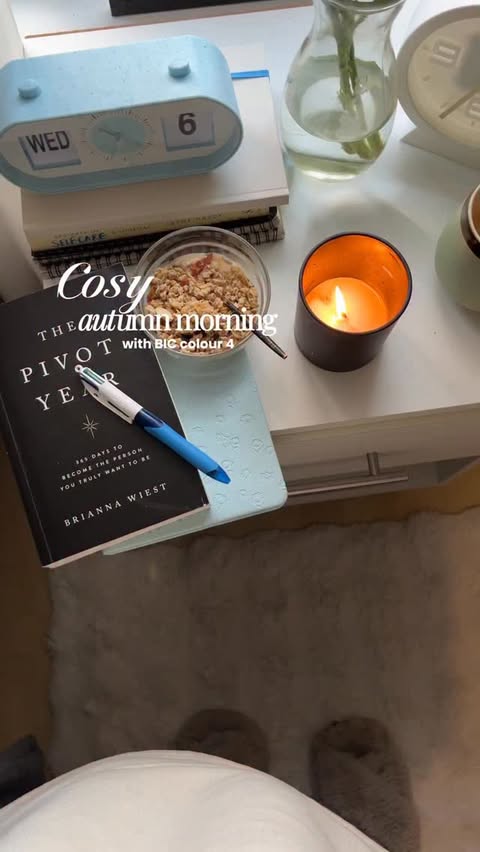 Instagram post by @mihlali_jnr for BIC. Caption reads: Adding a splash of colour to my morning routine....