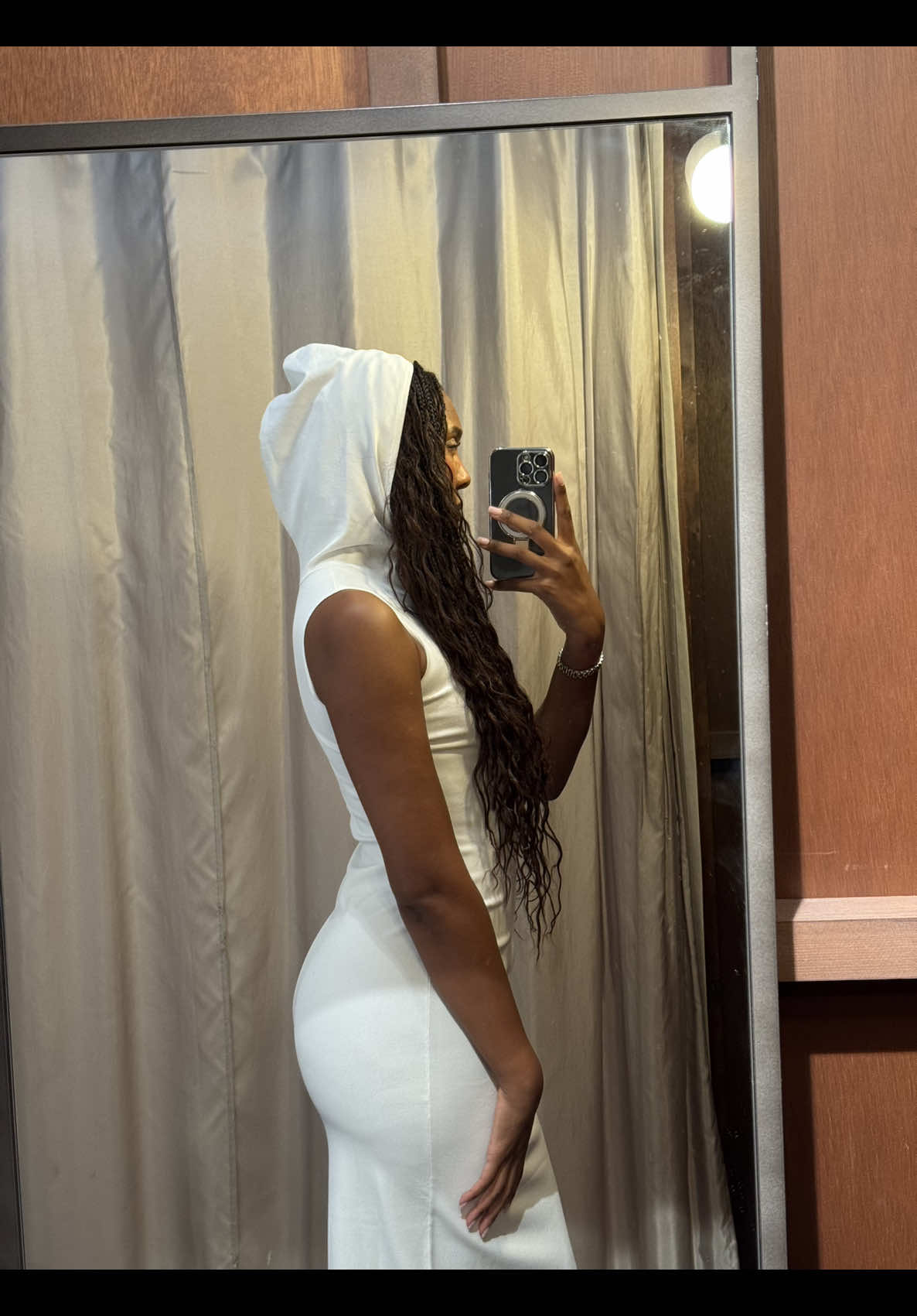 TikTok post by @toriroyelle for TYMO Beauty. Caption reads: Curls upgraded 😌 I can’t wait to try my old money....