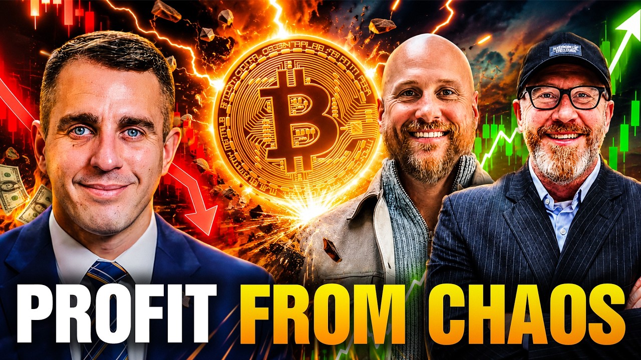 YouTube post by @AnthonyPompliano for Bitget. Caption reads: Volatility Is Coming! Here Is How To Profit From....