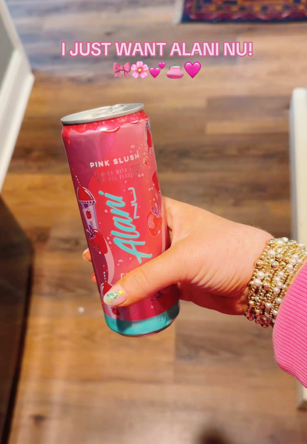 TikTok post by @ansleyrwelch for Alani Nutrition. Caption reads: 😍😍😍 @Alani Nutrition @Alani Nu Ambassadors....