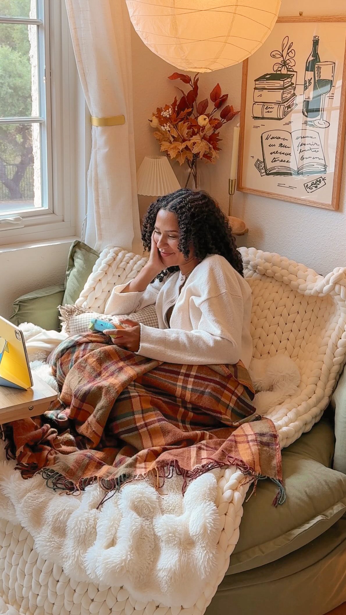 Instagram post by @cozy.games for Sanrio. Caption reads: Ahhh Wheatflour Wonderland is....