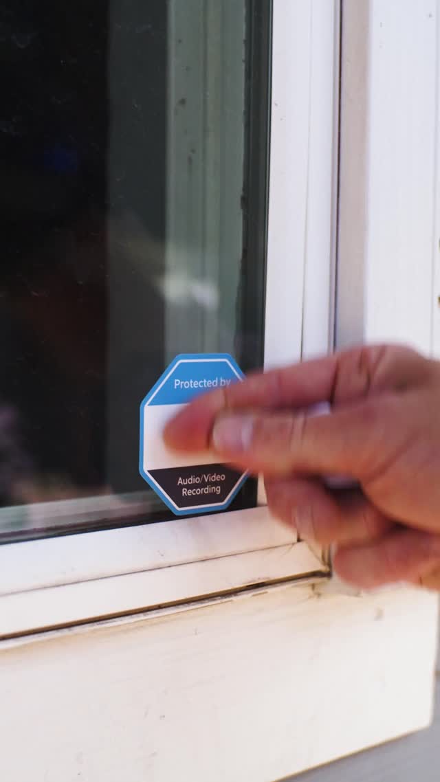 Instagram post by @calibbqmedia for Ring. Caption reads: The peace of mind that comes from @ring security....