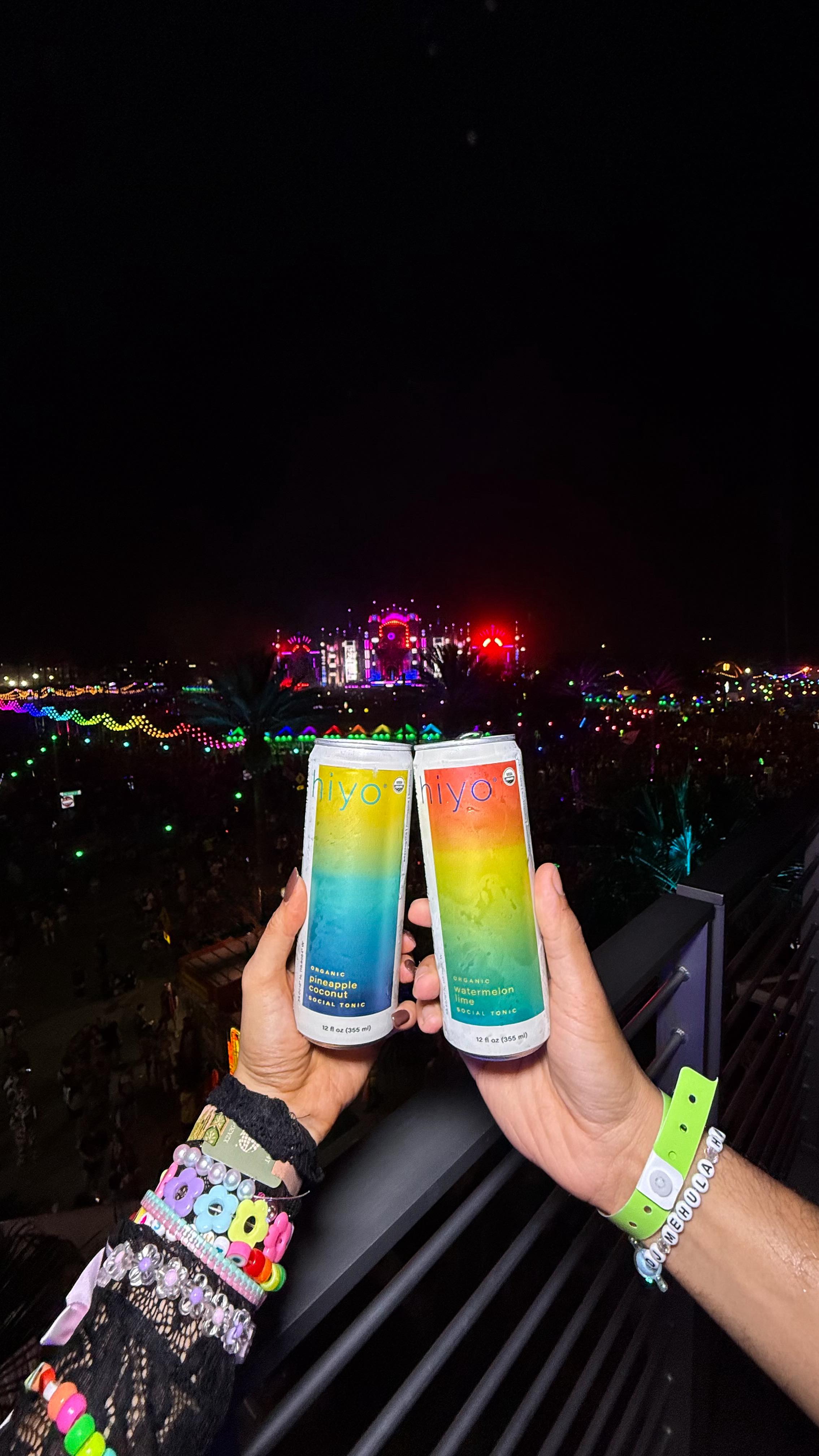 Instagram post by @xmichelletran for hiyo. Caption reads: feeling so grounded & grateful after the best....