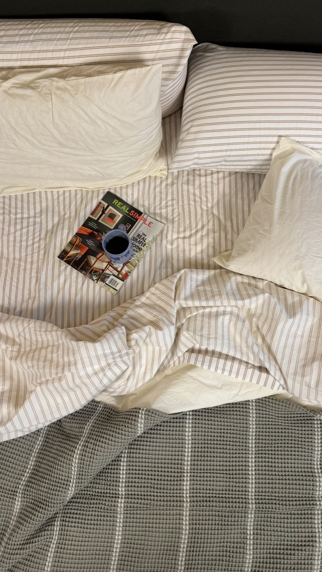 Instagram post by @brownstoneboys for Brooklinen. Caption reads: Fall is our season to slow down. Crisp air, cozy....