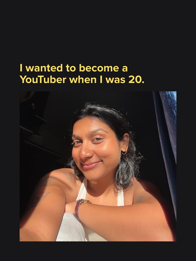 Instagram post by @pragyapresents for vidIQ. Caption reads: trust the process, it’s all aligning even when you....