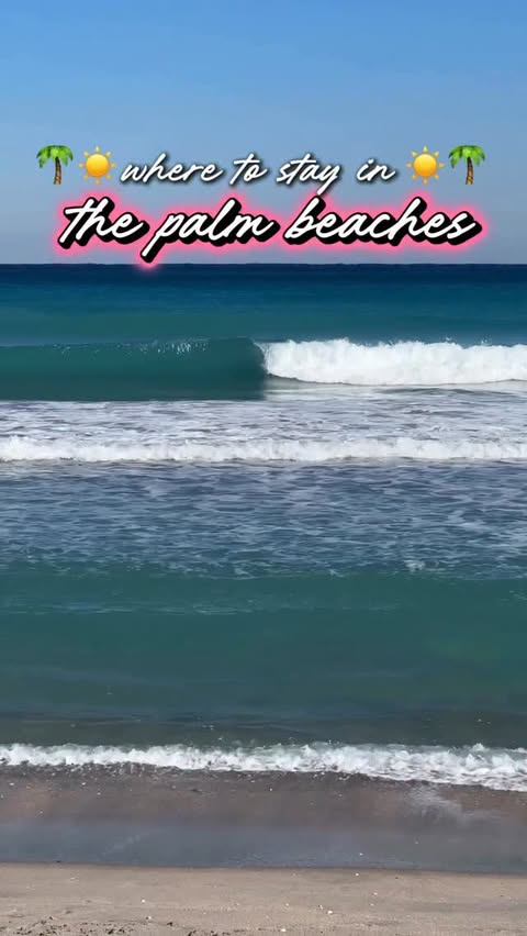 Instagram post by @welltraveledchild for The Palm Beaches. Caption reads: [...] Delray has to offer. 🌴☀️ #ThePalmBeaches....