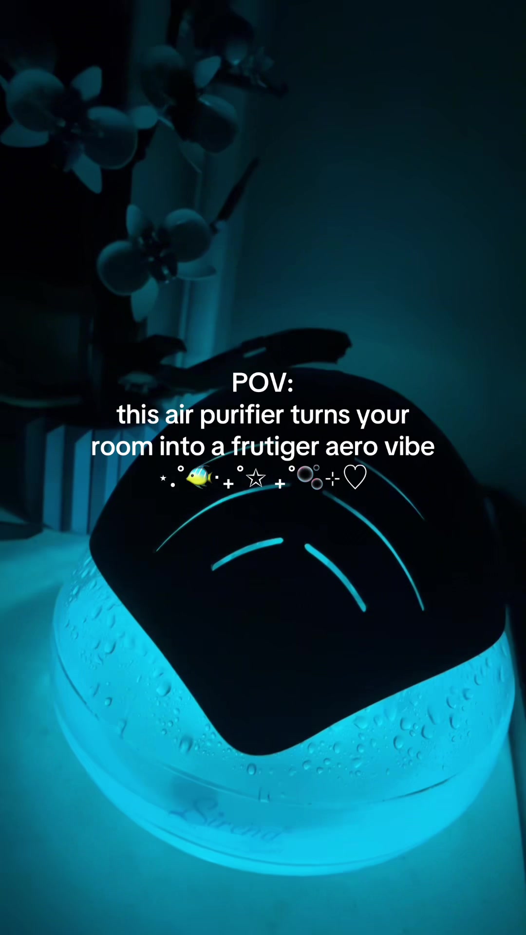 TikTok post by @kashawna01 for Sirena Inc. Caption reads: [...] amazing #airpurifier #frutigeraero @Sirena....