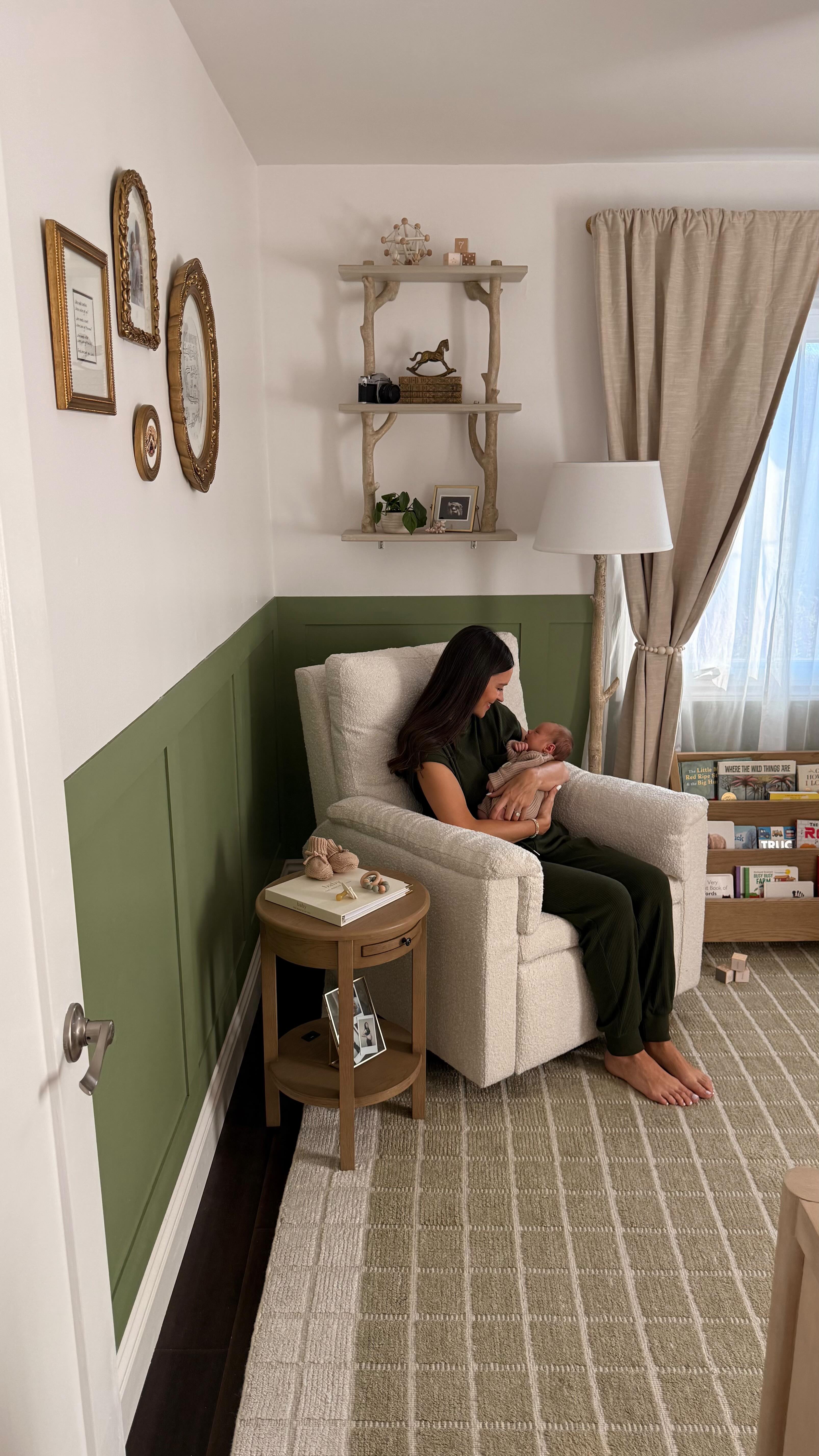 Instagram post by @juls.belt for Pottery Barn Kids. Caption reads: Everyone told me that the MOST used item in your....