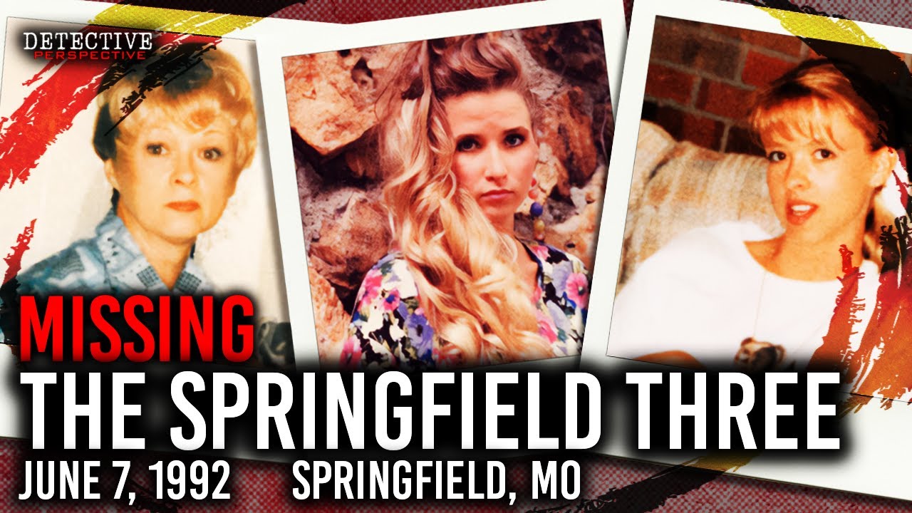 YouTube post by @DerrickVLevasseur for Quince. Caption reads: MISSING: The Springfield Three.