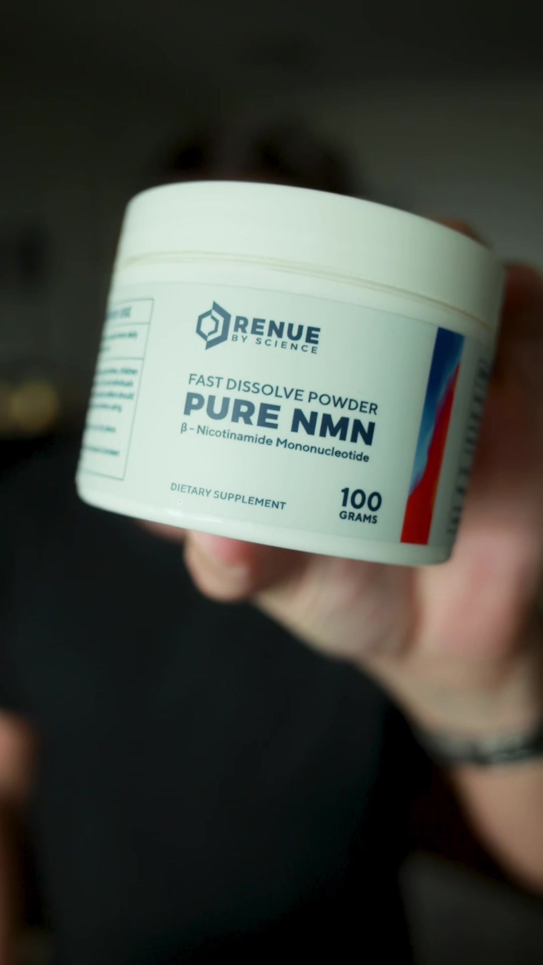 TikTok post by @paulschriner for Renue By Science. Caption reads: [...] #biohacking #testosterone....