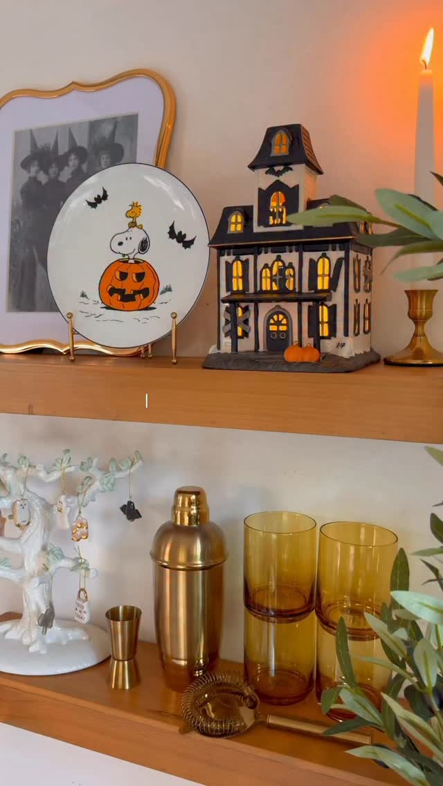 Instagram post by @simplysanfordco for Lenox. Caption reads: [...] are all dressed up for fall thanks to @lenox....