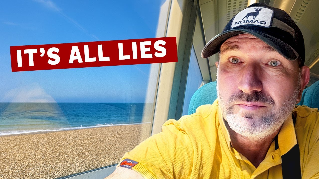 YouTube post by @bythecurb for Ekster. Caption reads: NO WAY Is This The UKs 'WORST' Seaside Town!.