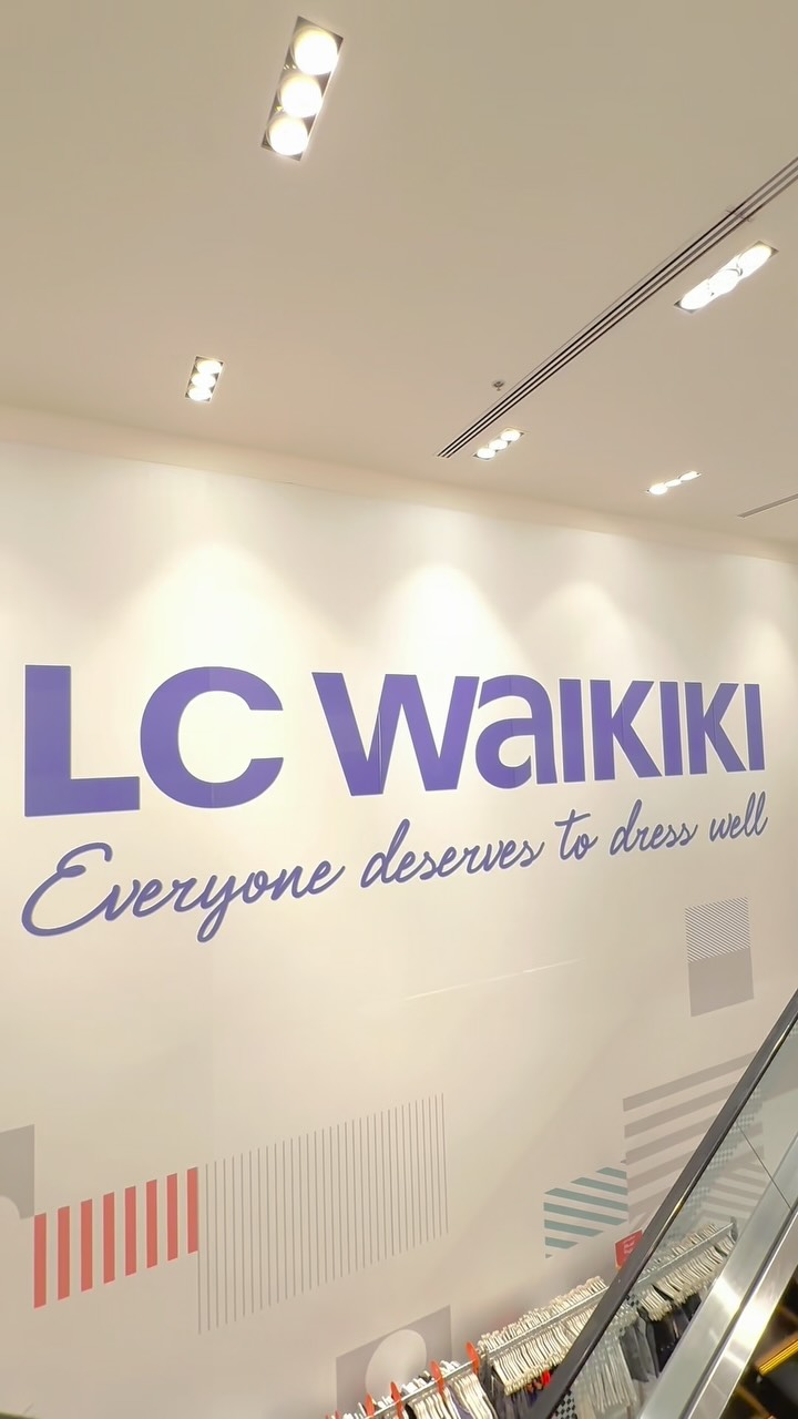 Instagram post by @mariakaisrani for LC Waikiki. Caption reads: 🎒 Back to school, the LC Waikiki way.

#bts....