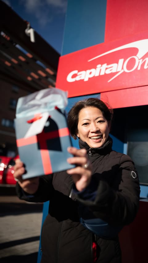 Instagram post by @southstreetsam for Capital One. Caption reads: #CapitalOnePartner Thanks @capitalonecafe for....