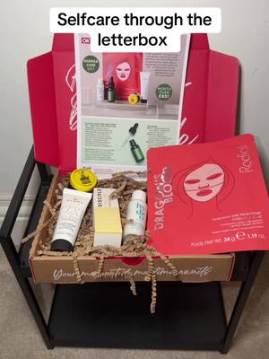 TikTok post by @scott_the_geordie1 for OK! Beauty Box. Caption reads: [...] straight through the letterbox @OK! Beauty....